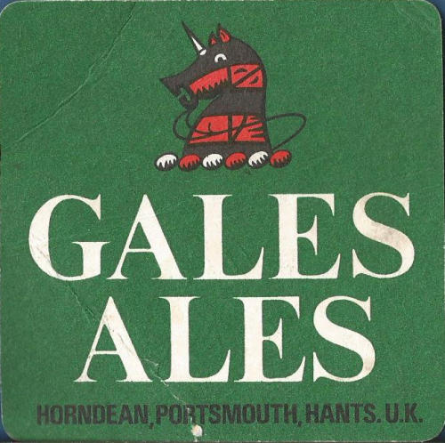 George Gale Beer Mat 2 Back