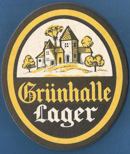 Grunhalle Beer Mat 2 Front