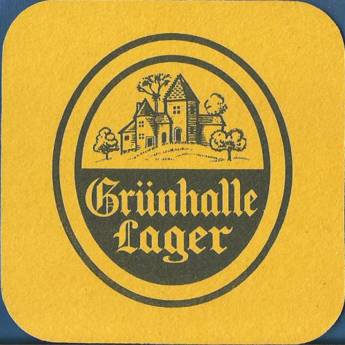 Grunhalle Beer Mat 3 Front