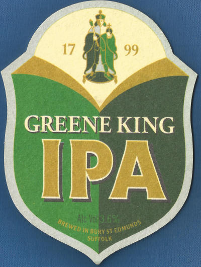 Greene King IPA Beer Mat 6 Front