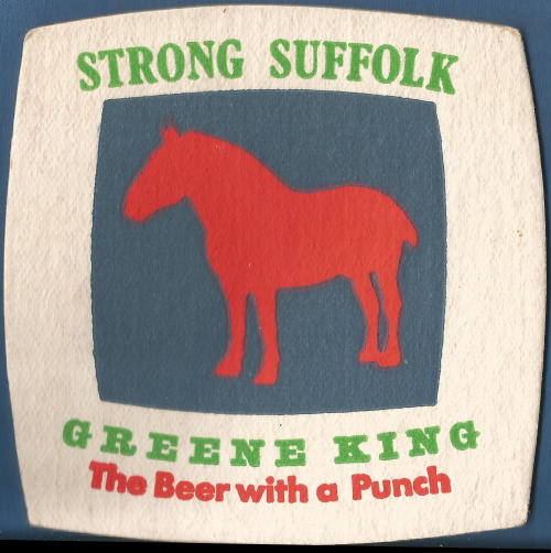 Greene King Beer Mat