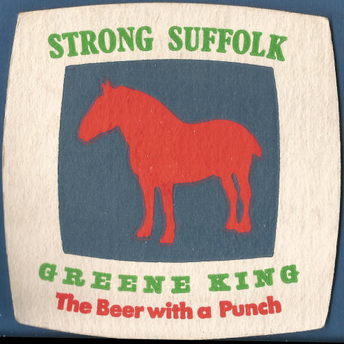 Greene King Beer Mat