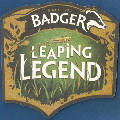 Leaping Legend Beer Mat 1 Front