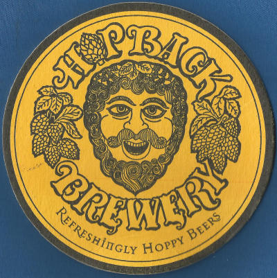 Hop Back Beer Mat 1 Front