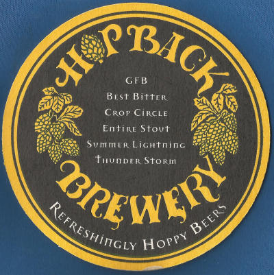 Hop Back Beer Mat 1 Back