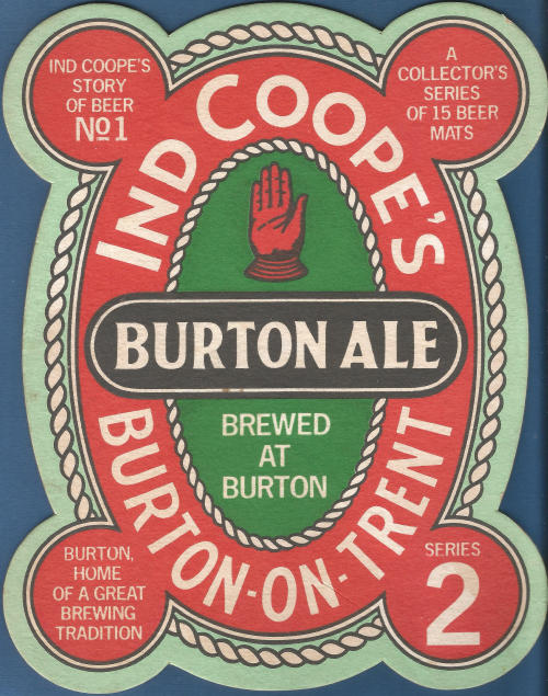 Ind Coope Beer Mat