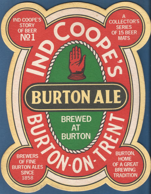 Ind Coope Beer Mat