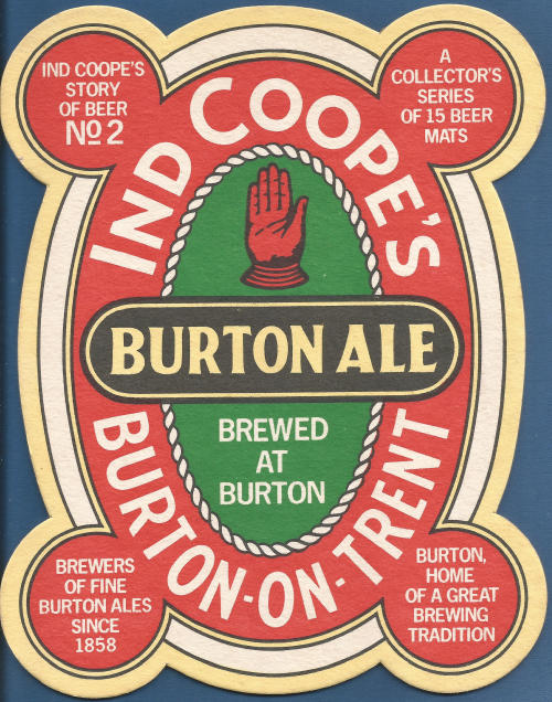 Ind Coope Beer Mat