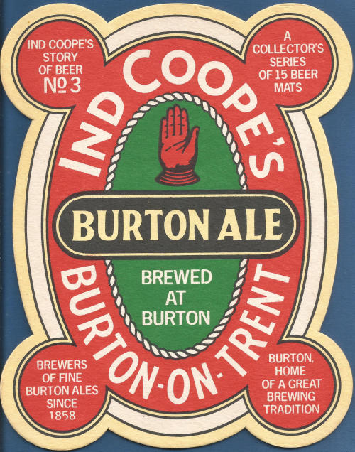 Ind Coope Beer Mat