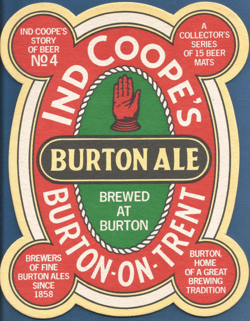 Ind Coope Beer Mat