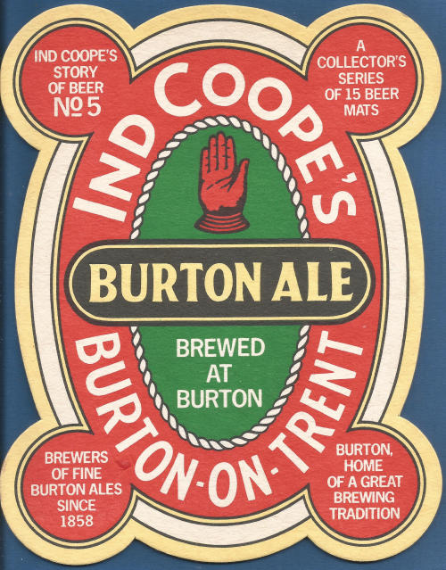 Ind Coope Beer Mat