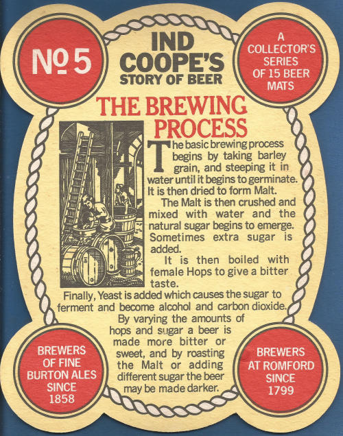 Ind Coope Beer Mat