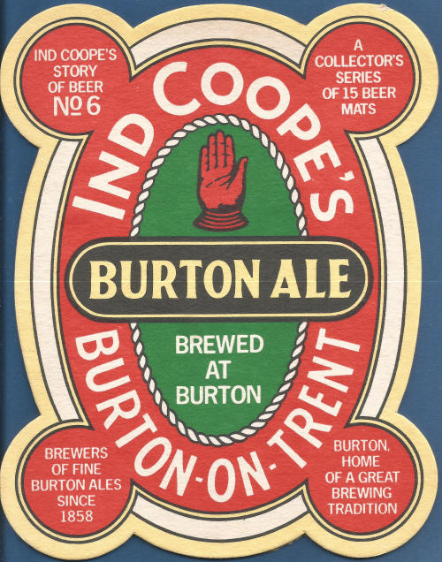 Ind Coope Beer Mat