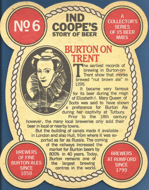 Ind Coope Beer Mat