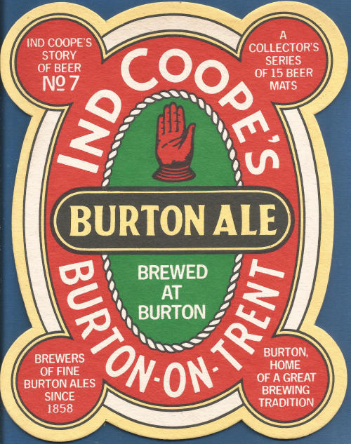 Ind Coope Beer Mat
