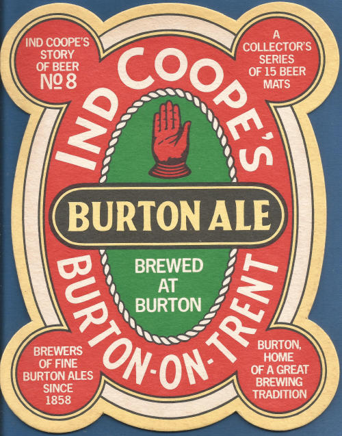 Ind Coope Beer Mat