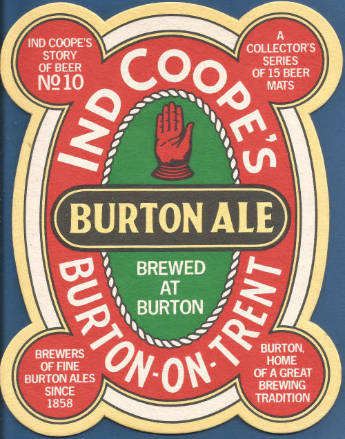 Ind Coope Beer Mat