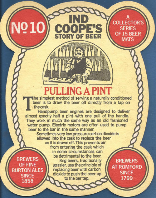 Ind Coope Beer Mat