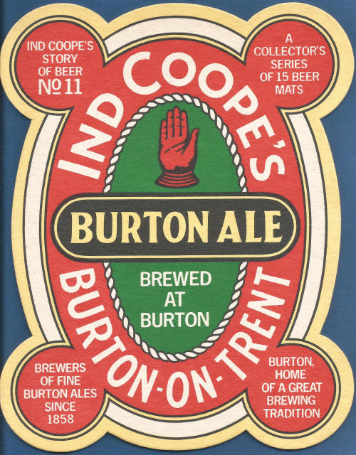 Ind Coope Beer Mat