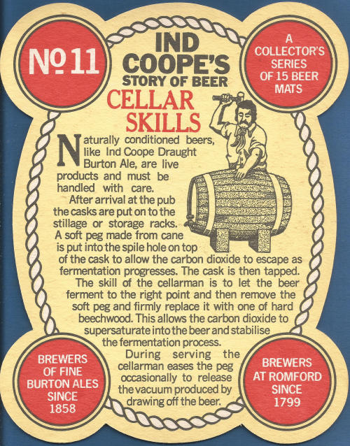 Ind Coope Beer Mat