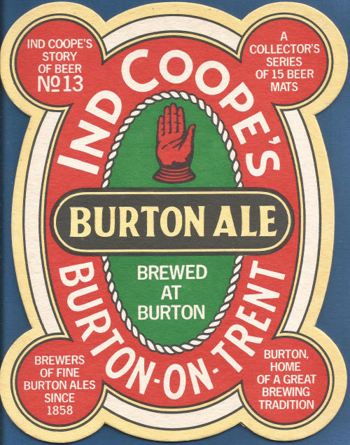 Ind Coope Beer Mat