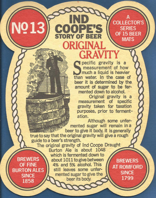 Ind Coope Beer Mat
