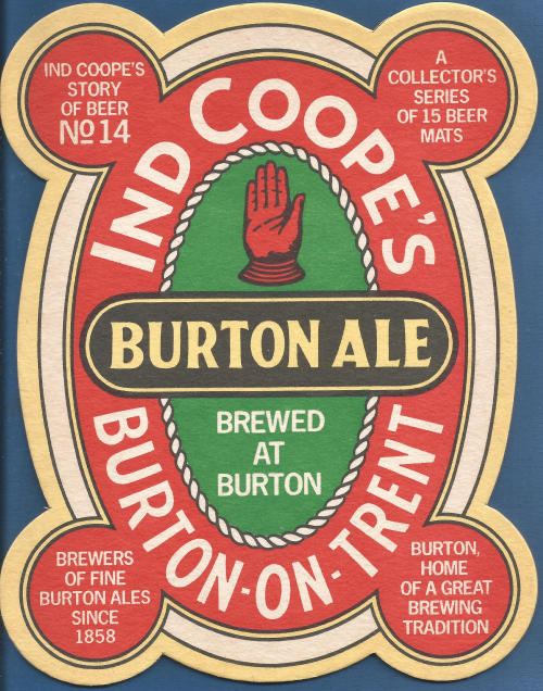 Ind Coope Beer Mat