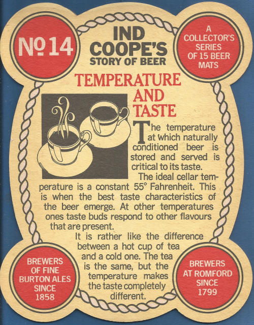 Ind Coope Beer Mat