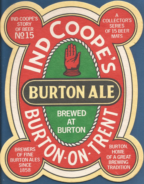 Ind Coope Beer Mat