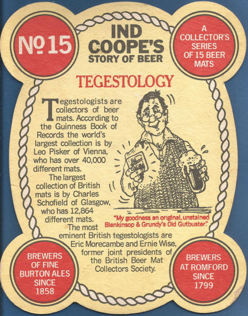 Ind Coope Beer Mat