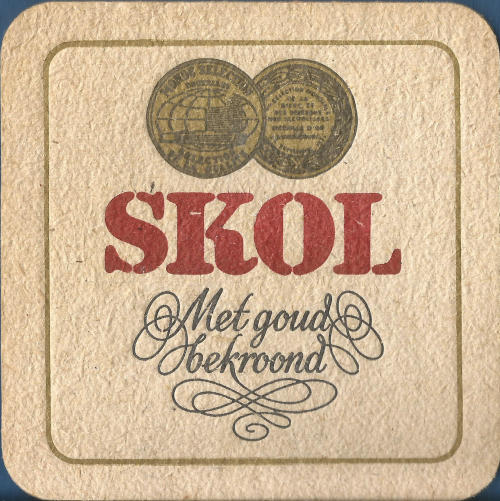 SKOL Beer Mat