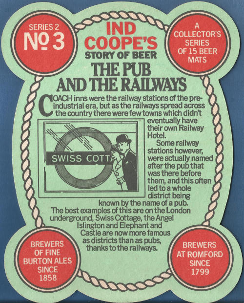 Ind Coope Beer Mat