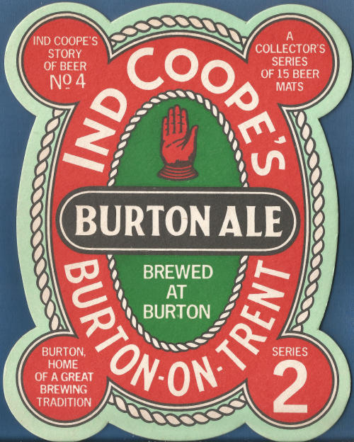Ind Coope Beer Mat