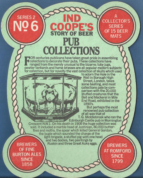 Ind Coope Beer Mat