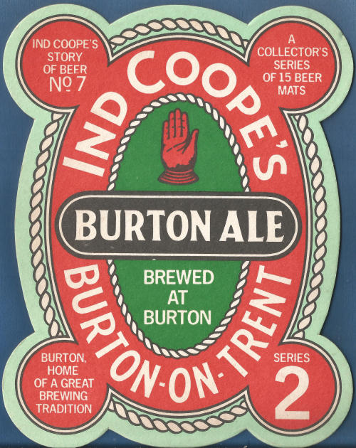 Ind Coope Beer Mat