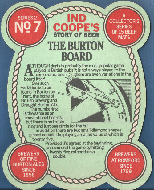 Ind Coope Beer Mat