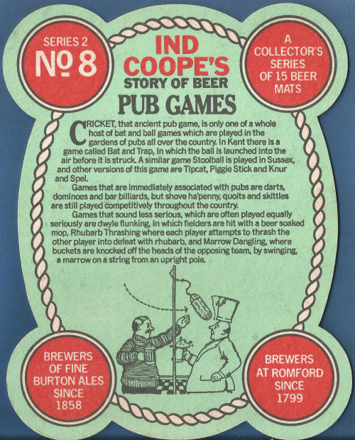 Ind Coope Beer Mat