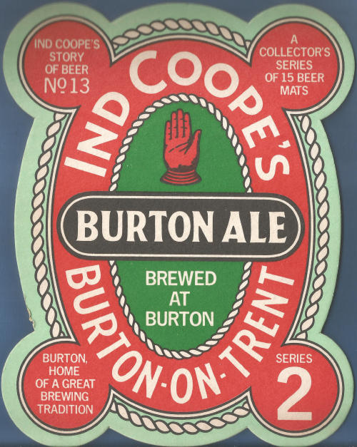 Ind Coope Beer Mat