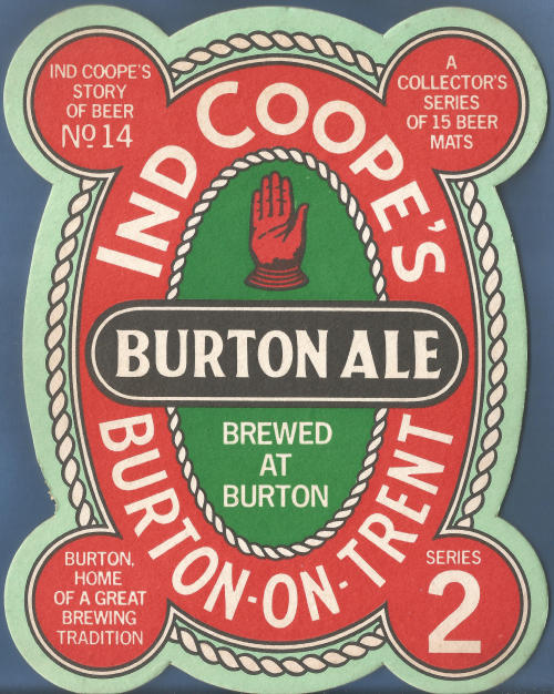 Ind Coope Beer Mat