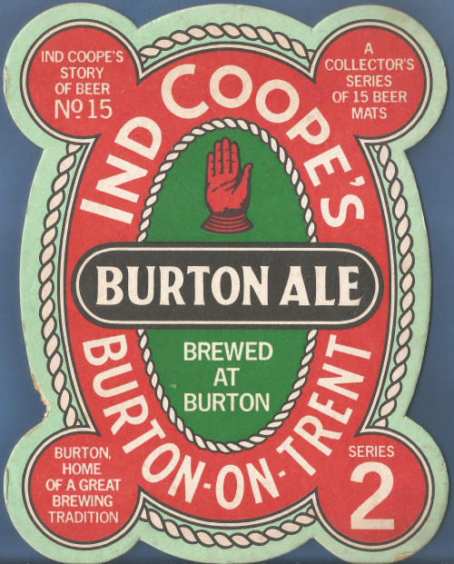 Ind Coope Beer Mat