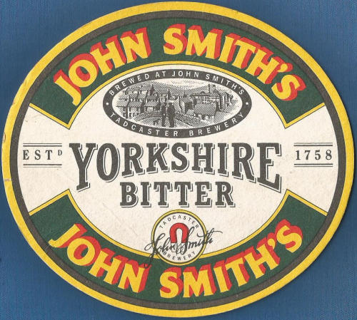 John Smiths Beer Mat 3 Front