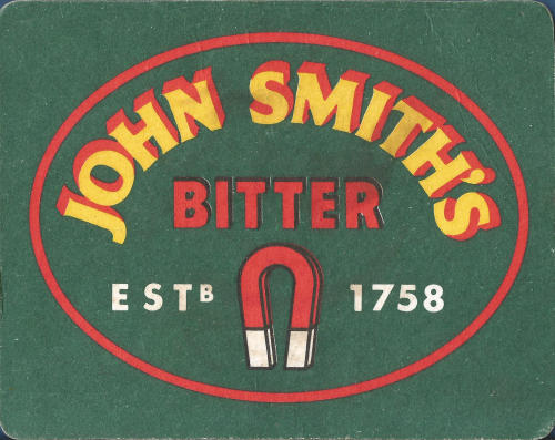 John Smiths Beer Mat