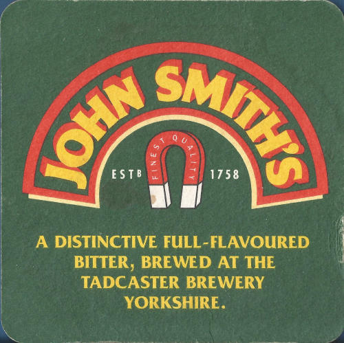 John Smiths Beer Mat