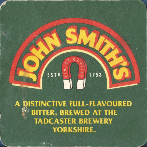 John Smiths Beer Mat