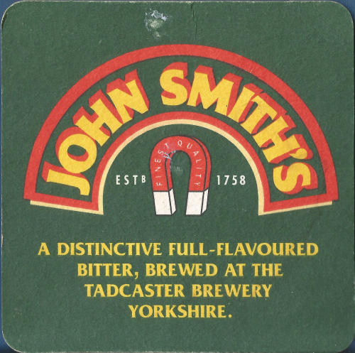 John Smiths Beer Mat