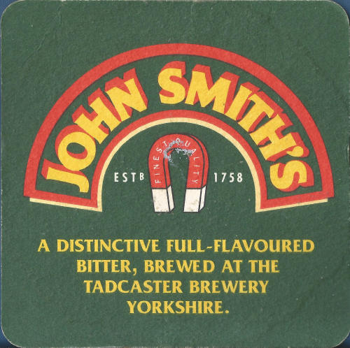 John Smiths Beer Mat
