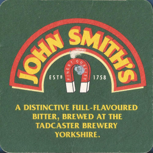 John Smiths Beer Mat