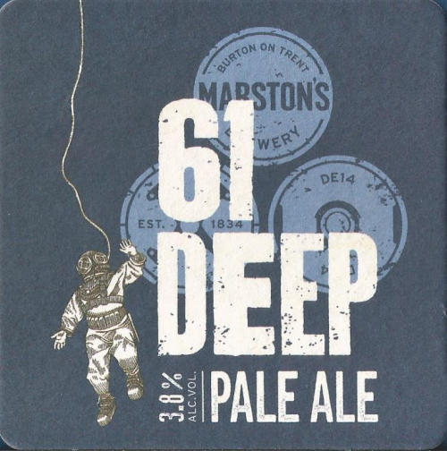 61 Deep Beer Mat 2 Front