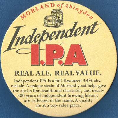 Morland Beer Mat 3 Back