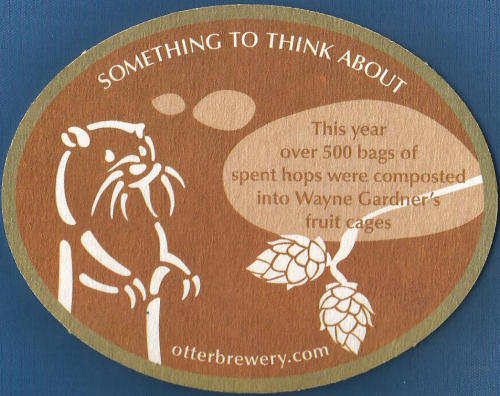 Otter Beer Mat 2 Front